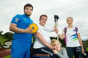 Media day of ZSIS-POK with Henrik Plank and Jana Führer, candidates for Paralympic Games Rio 2016, on June 20, 2016 in Sentjur, Slovenia. Photo by Vid Ponikvar / Sportida