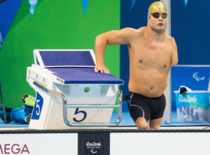 Darko Duric of Slovenia competes in Swimming Men's 200m Freestyle - S4 Final during the Rio 2016 Summer Paralympics Games on September 13, 2016 in Olympic Aquatics Stadium, Rio de Janeiro, Brazil. Photo by Vid Ponikvar / Sportida