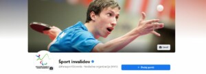 Facebook stran ParaSportSlovenia