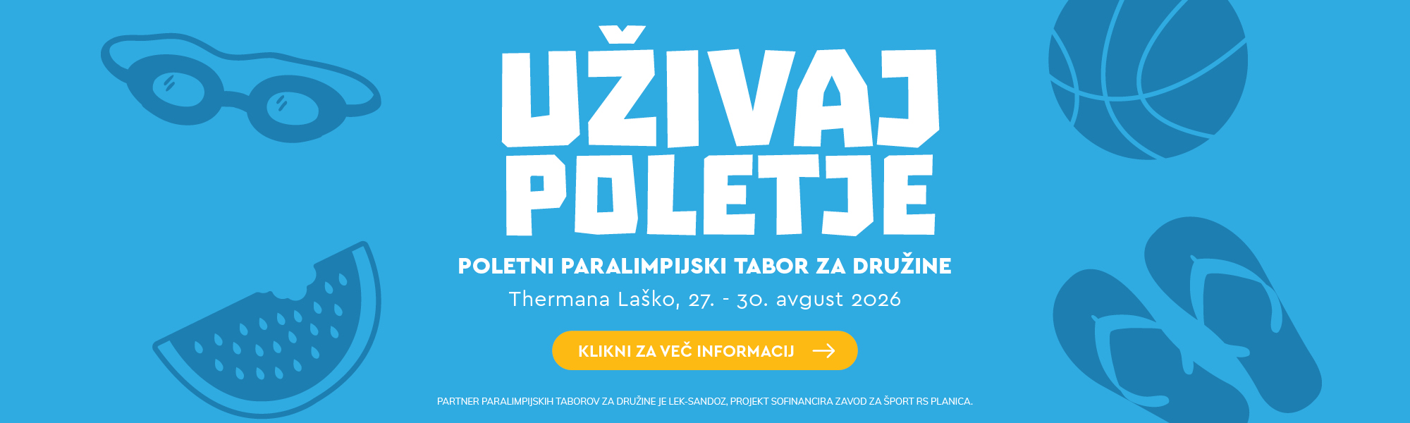 Poletni paralimpijski tabor za družine