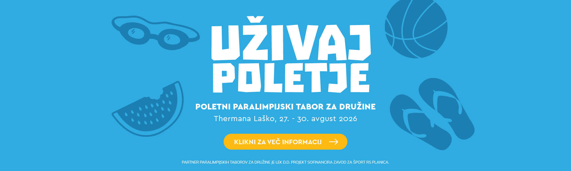 Poletni paralimpijski tabor za družine